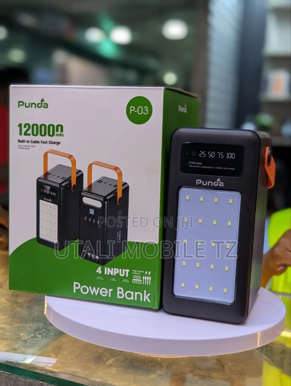 PUNDA POWERBANK 120000 mAh