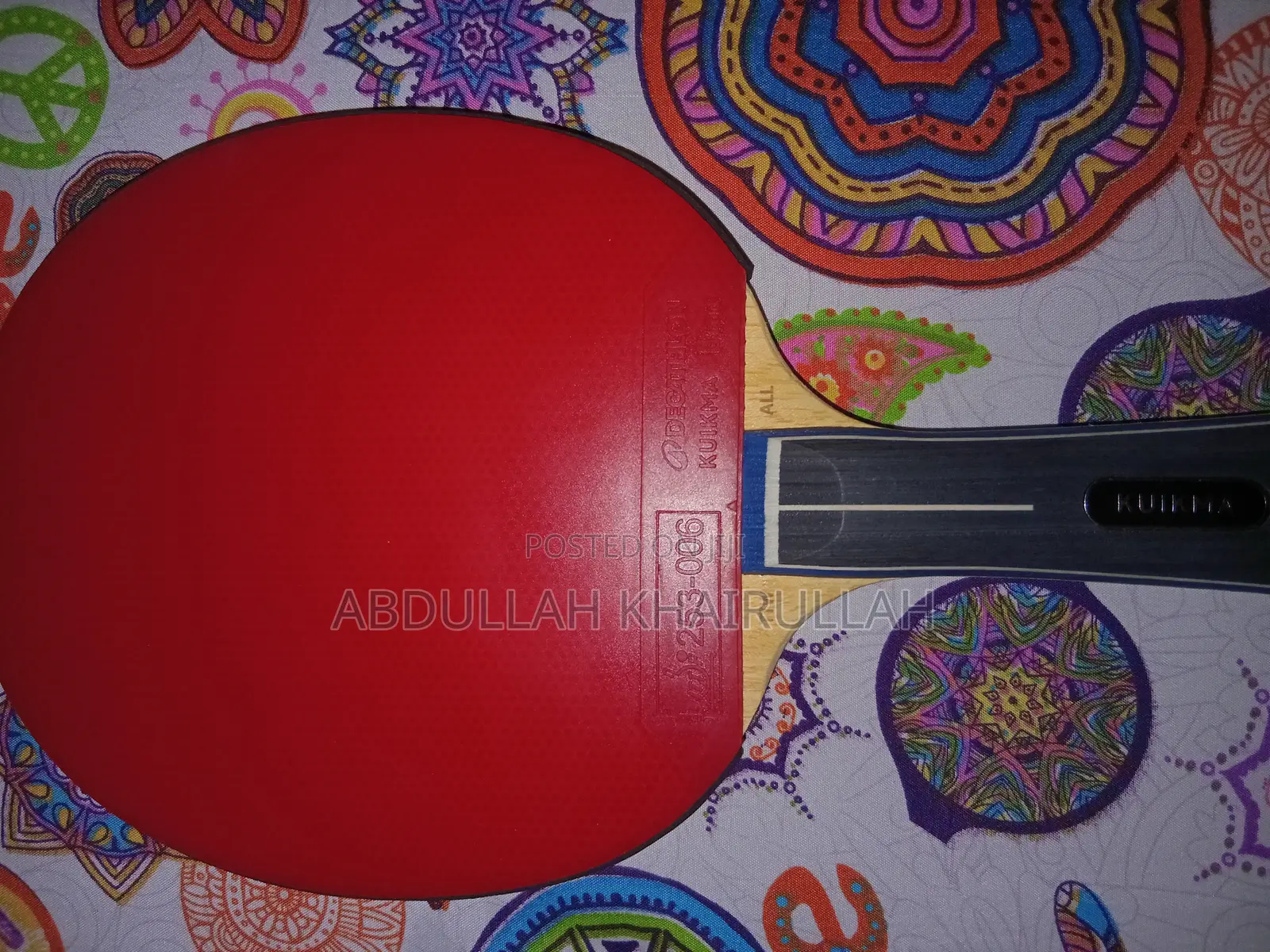 This Is a Kuikma TTW ALL (All-Round) Table Tennis Blade From Decathlon