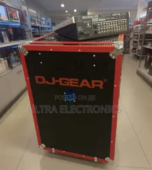 DJ Gear Flight Case Music Rack Box 14U Heavy Duty