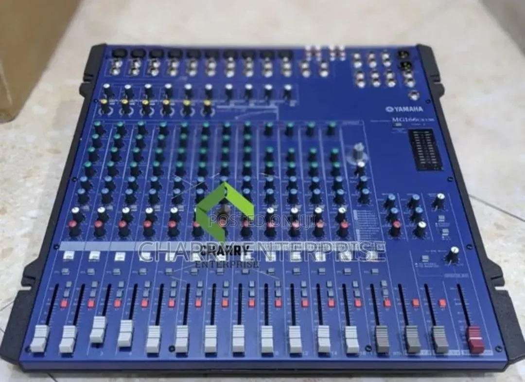 Yamaha Pre Mixer Plain Mg166cx Analog Mixer16 Channel