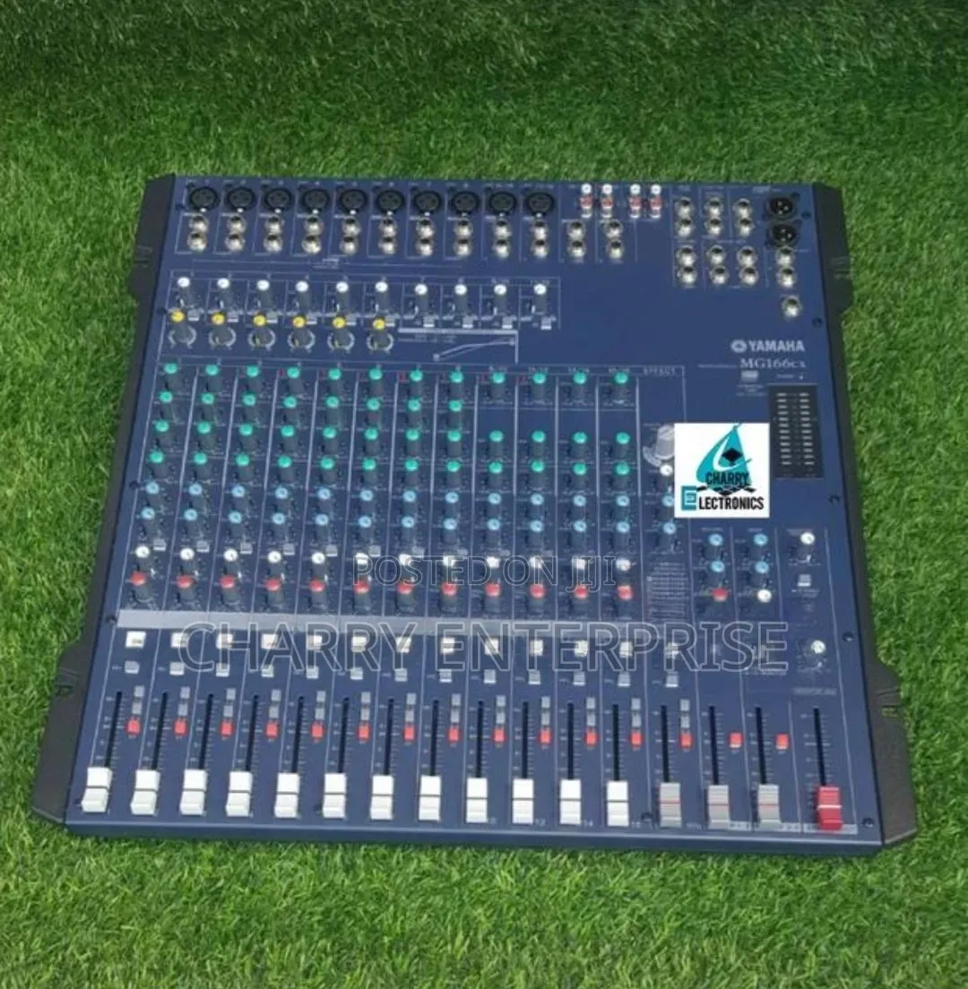 Yamaha Pre Mixer Plain Mg166cx Analog Mixer16 Channel