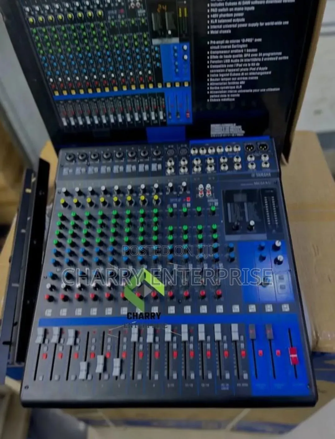 Yamaha Pre Mixer Plain Mg166cx Analog Mixer16 Channel