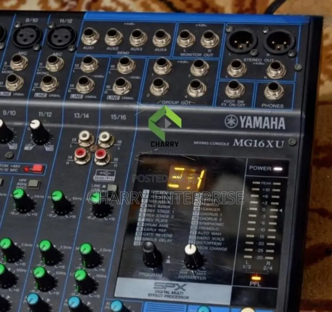 Yamaha Pre Mixer Plain Mg166cx Analog Mixer16 Channel