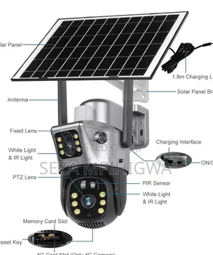 *Cctv Solar Camera