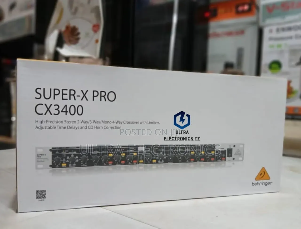 Behringer Crossover Super X Pro Cx3400 High Precision