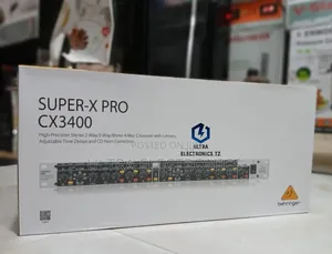 Behringer Crossover Super X Pro Cx3400 High Precision