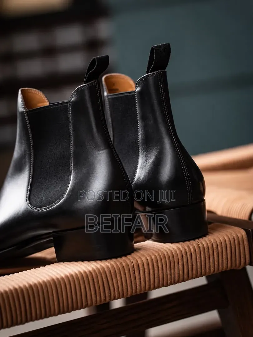 De’rossi Brand Shoes | Italy Leather Chelsea Boots