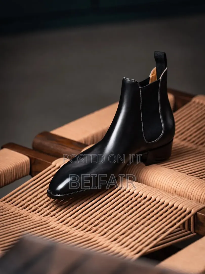 De’rossi Brand Shoes | Italy Leather Chelsea Boots