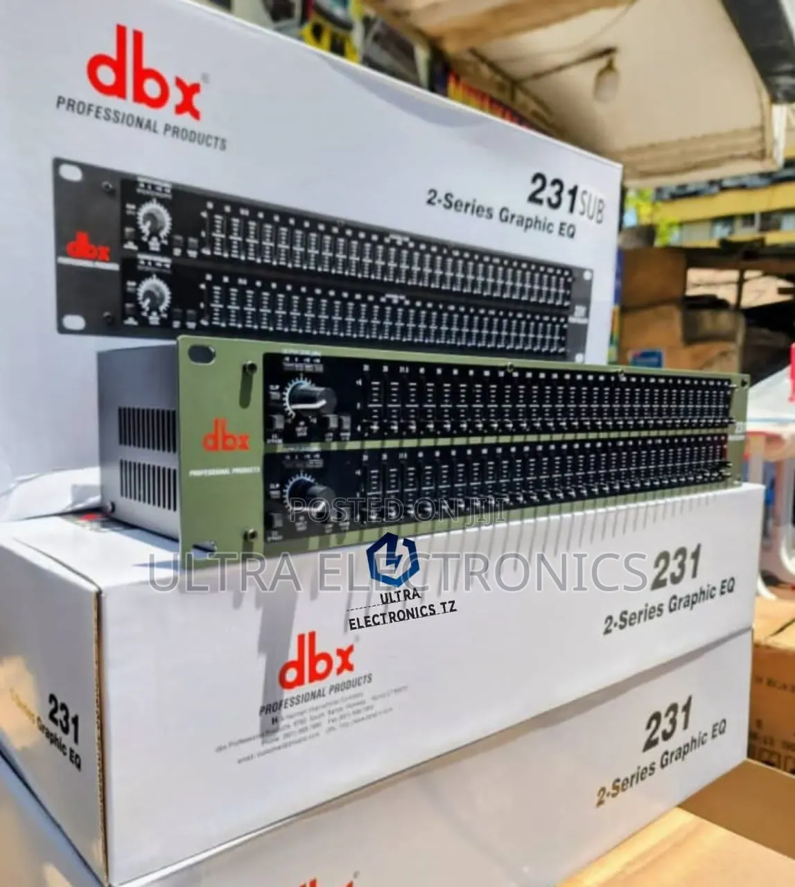 Original DBX Double Equilaizer 231xl