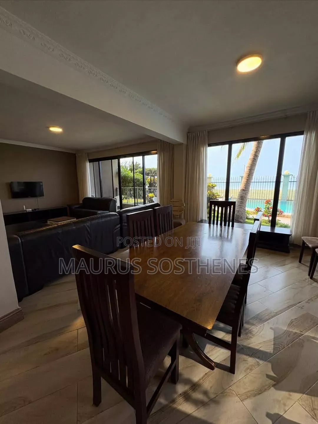Furnished 3bdrm Apartment in Msasani Beach for rent