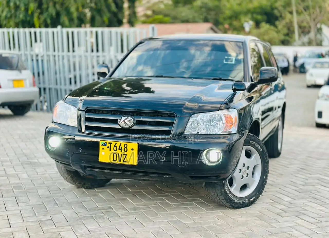 Toyota Kluger 2004 Black