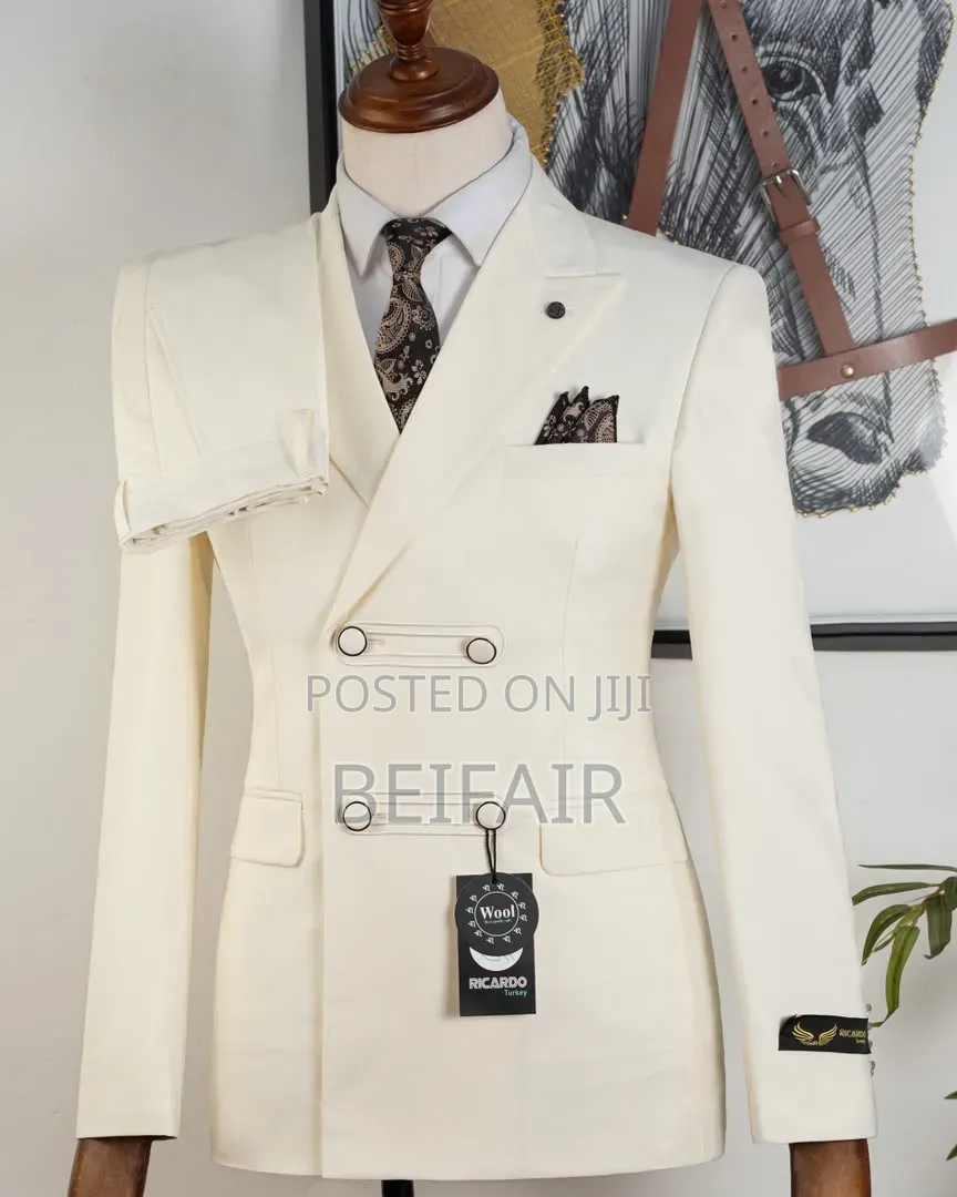 Cream Stylish Suits