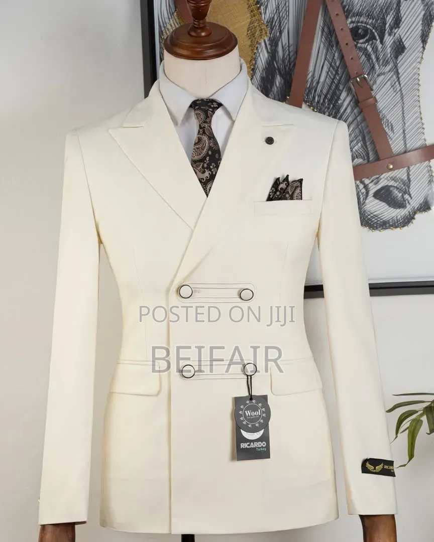 Cream Stylish Suits