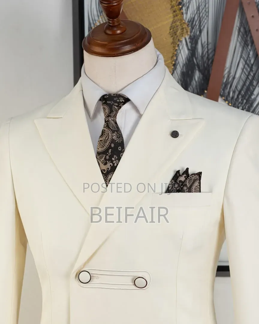 Cream Stylish Suits