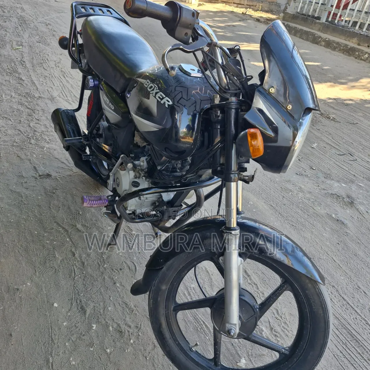 Bajaj Boxer 125 2026 Black