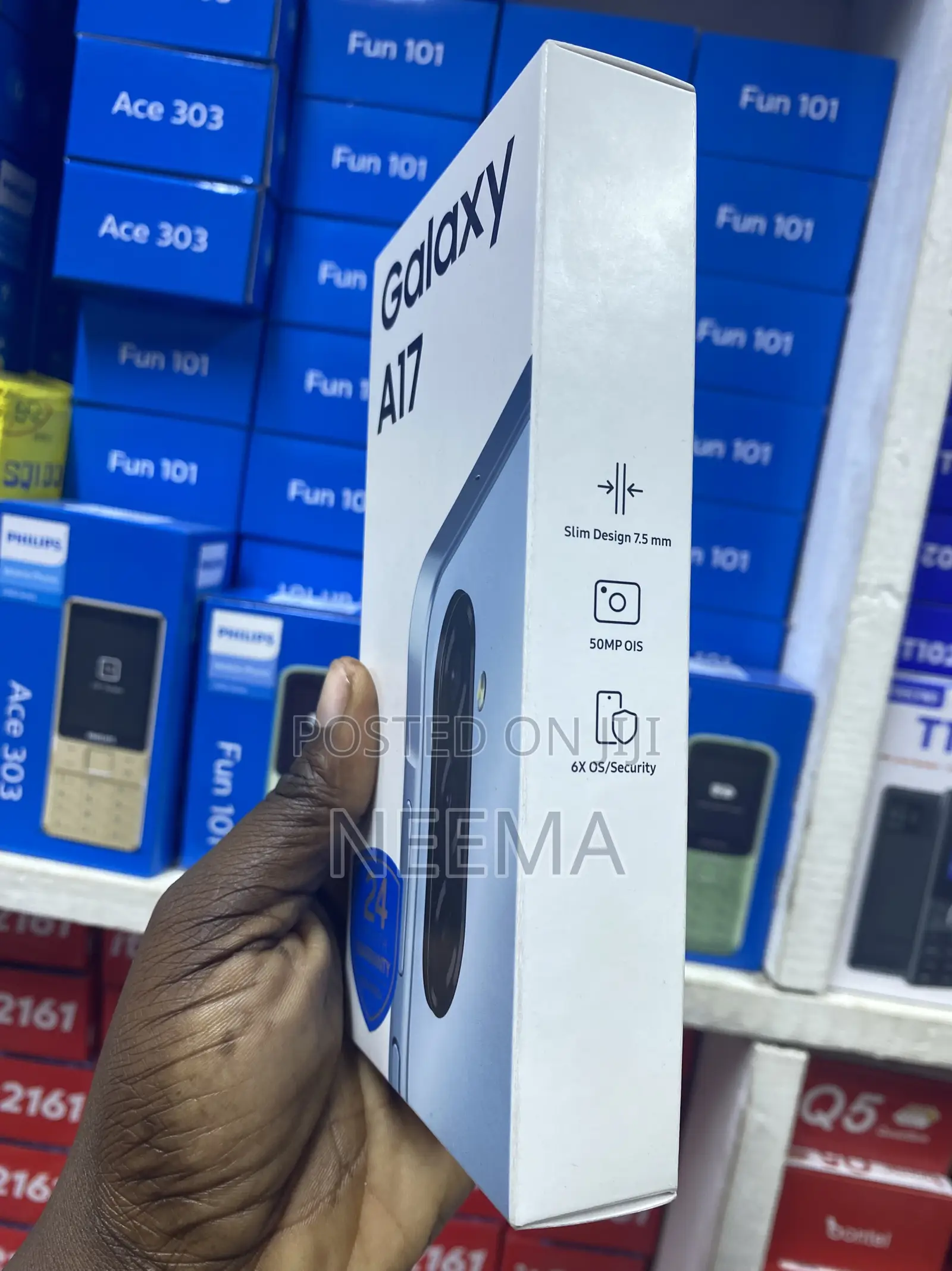 New Samsung Galaxy A17 128 GB Blue