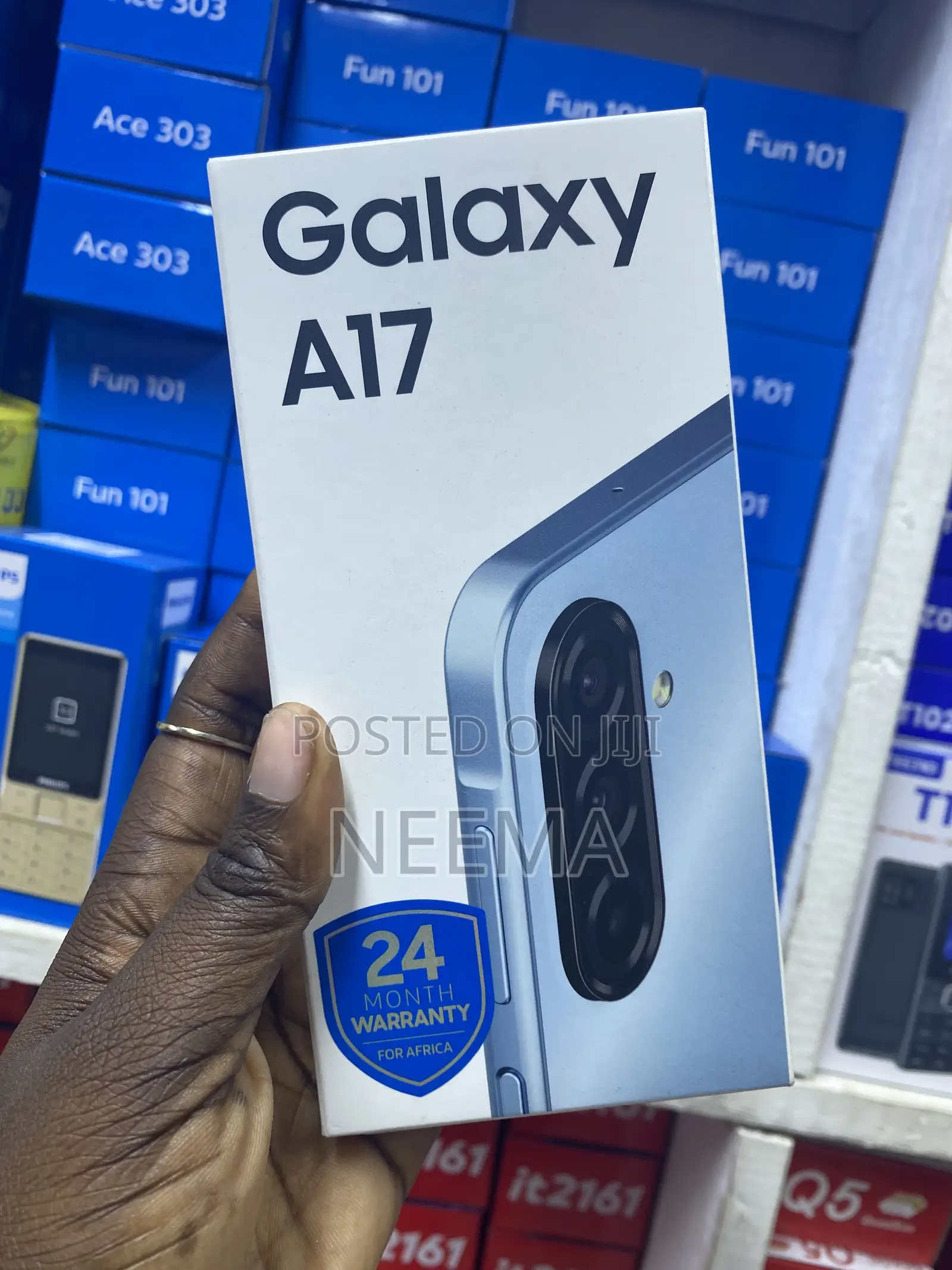 New Samsung Galaxy A17 128 GB Blue