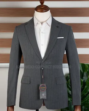 Striped Cotton Suit