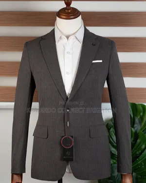 Striped Cotton Suit