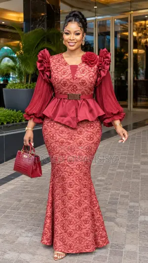 Luxury Turkey Lace Dress - 4 Colors