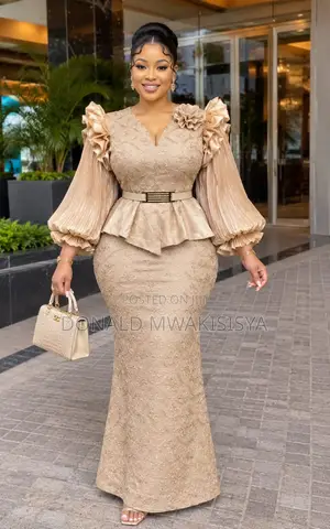 Luxury Turkey Lace Dress - 4 Colors