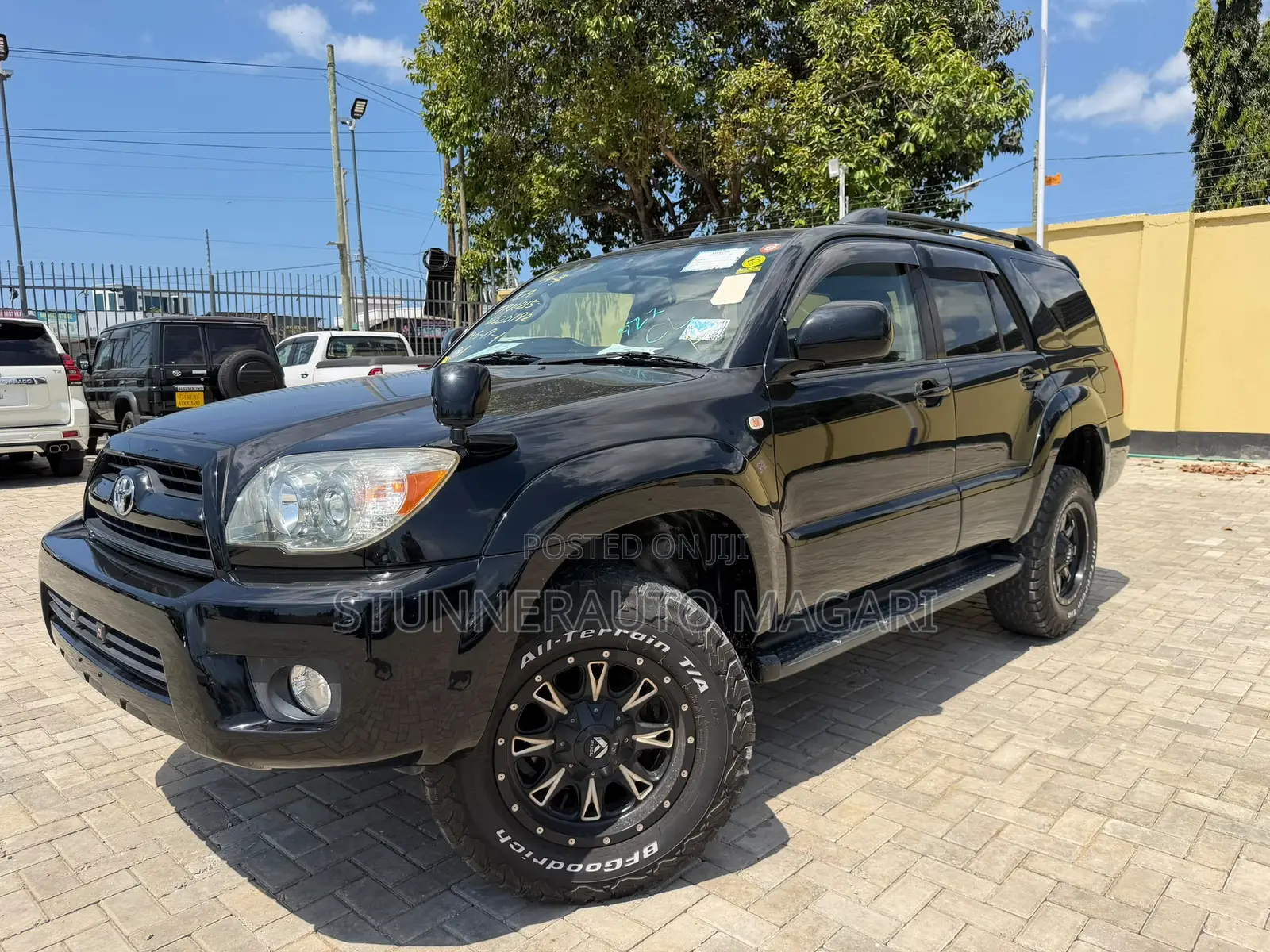 Toyota Hilux Surf 2007 Black