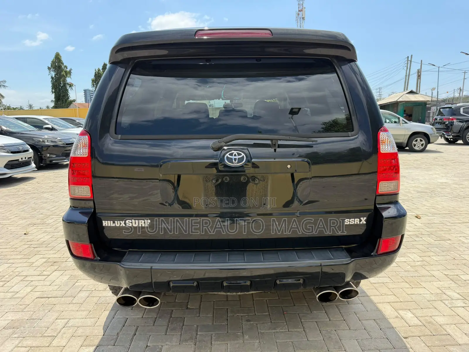 Toyota Hilux Surf 2007 Black