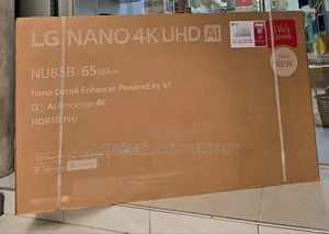 LG 65 Inches Nano Uhd Ai Smart TV Nu85b (Nanocell)