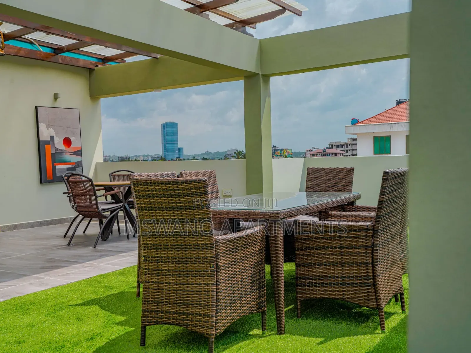 Furnished 12bdrm Apartment in Mswano Estate, Sinza for rent
