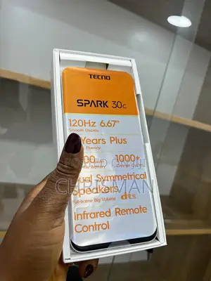 New Tecno Spark 30C 128 GB White
