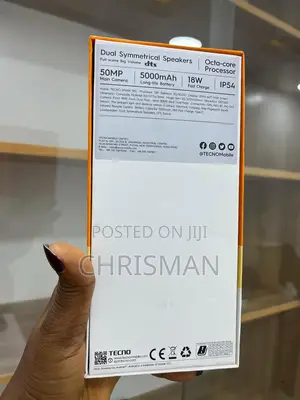 New Tecno Spark 30C 128 GB White