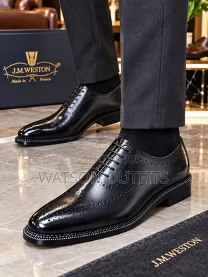 Men's Leather Shoes 2 Colours Brown and Black J.M.Weston