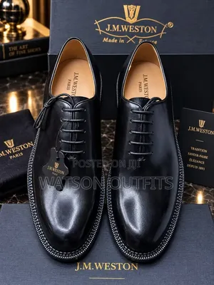 Men's Leather Shoes 2 Colours Brown and Black J.M.Weston