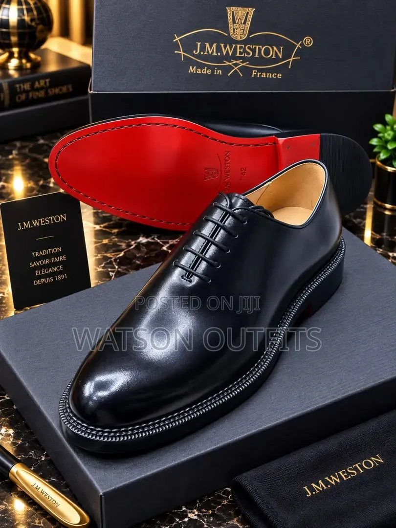 Men's Leather Shoes 2 Colours Brown and Black J.M.Weston