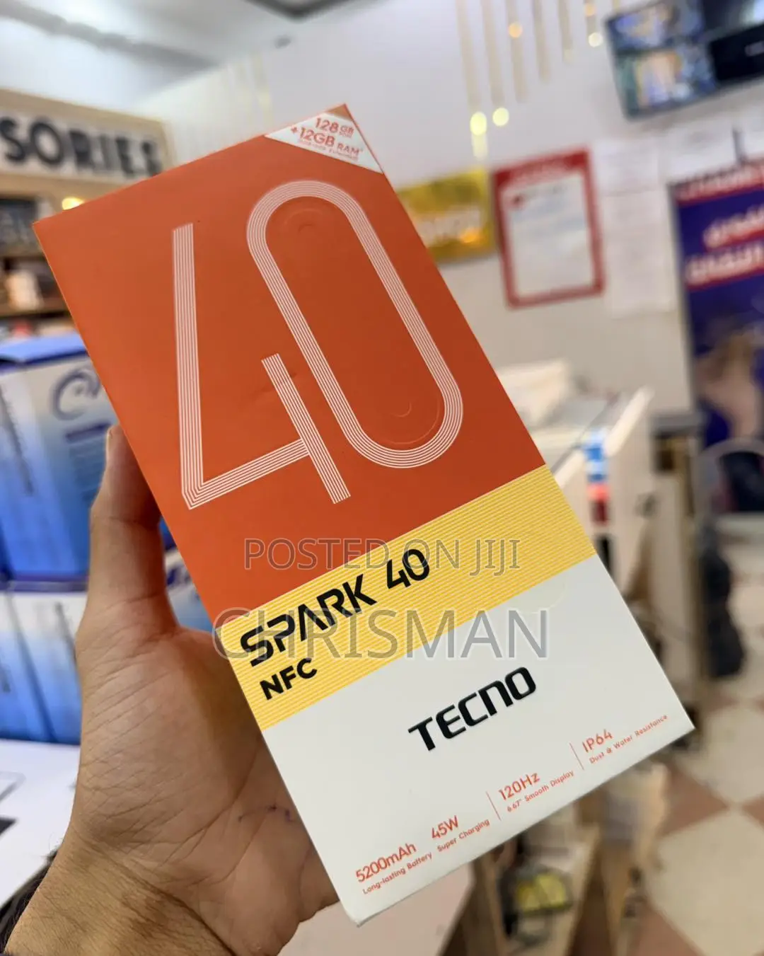 New Tecno Spark 40 256 GB Gray