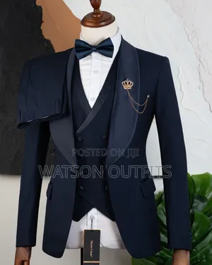 Men's Suits Single Blue Colour MC Brand New and Original Materials