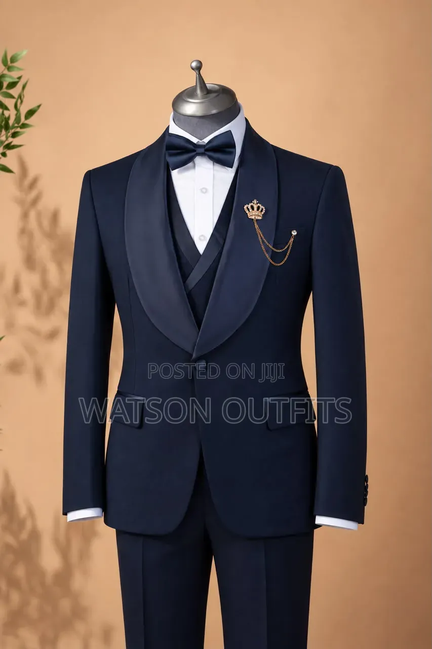 Men's Suits Single Blue Colour MC Brand New and Original Materials