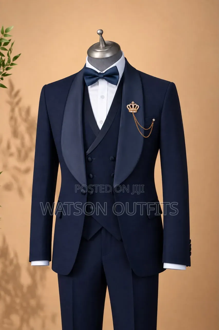 Men's Suits Single Blue Colour MC Brand New and Original Materials