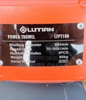 Lutian Power Trowel