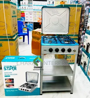 WINNING STAR. Gas Cooker With Stand Lid/ Jiko La Gesi