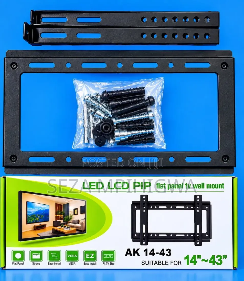 TV Bracket Ndogo inabeba 14”-42