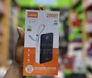 LDNIO PQ43 65W Fast Charging Power Bank, a 20000mAh