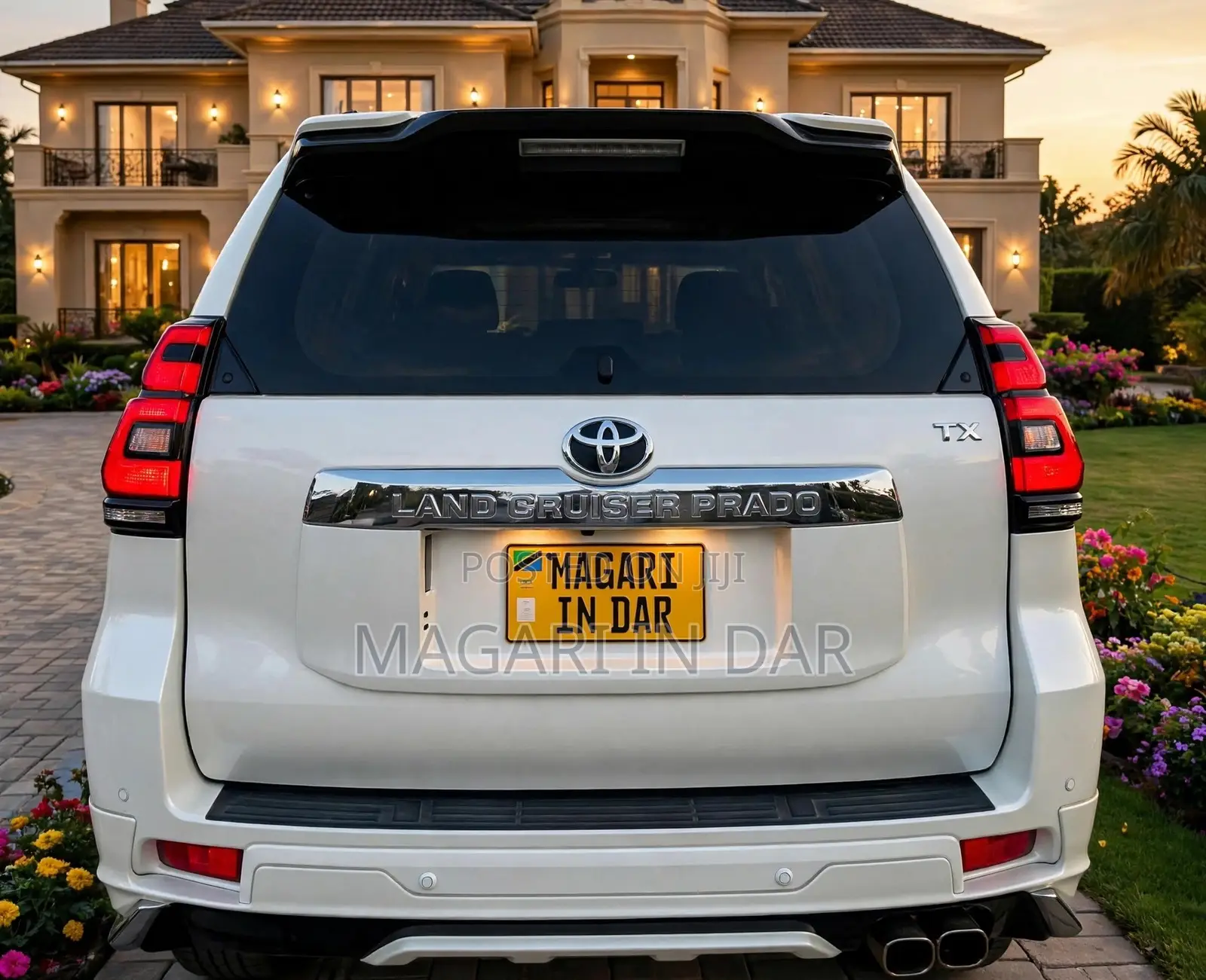 Toyota Land Cruiser Prado 2022 White