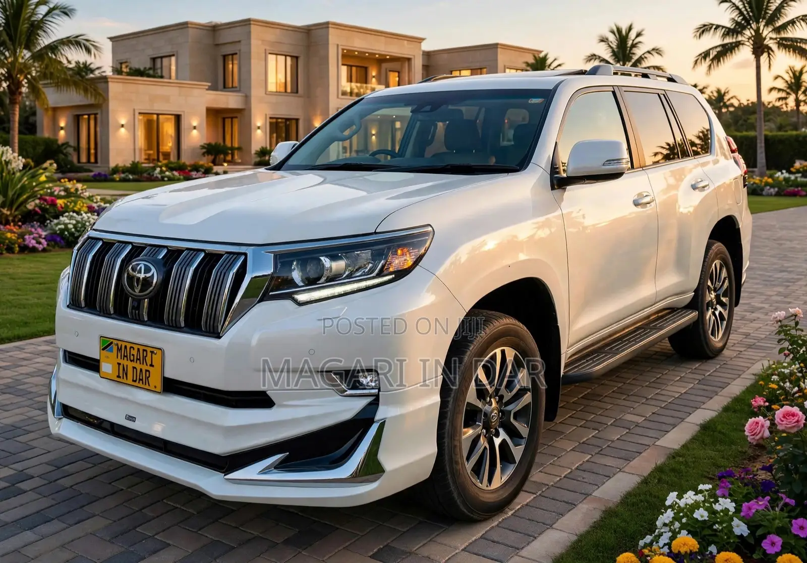 Toyota Land Cruiser Prado 2022 White