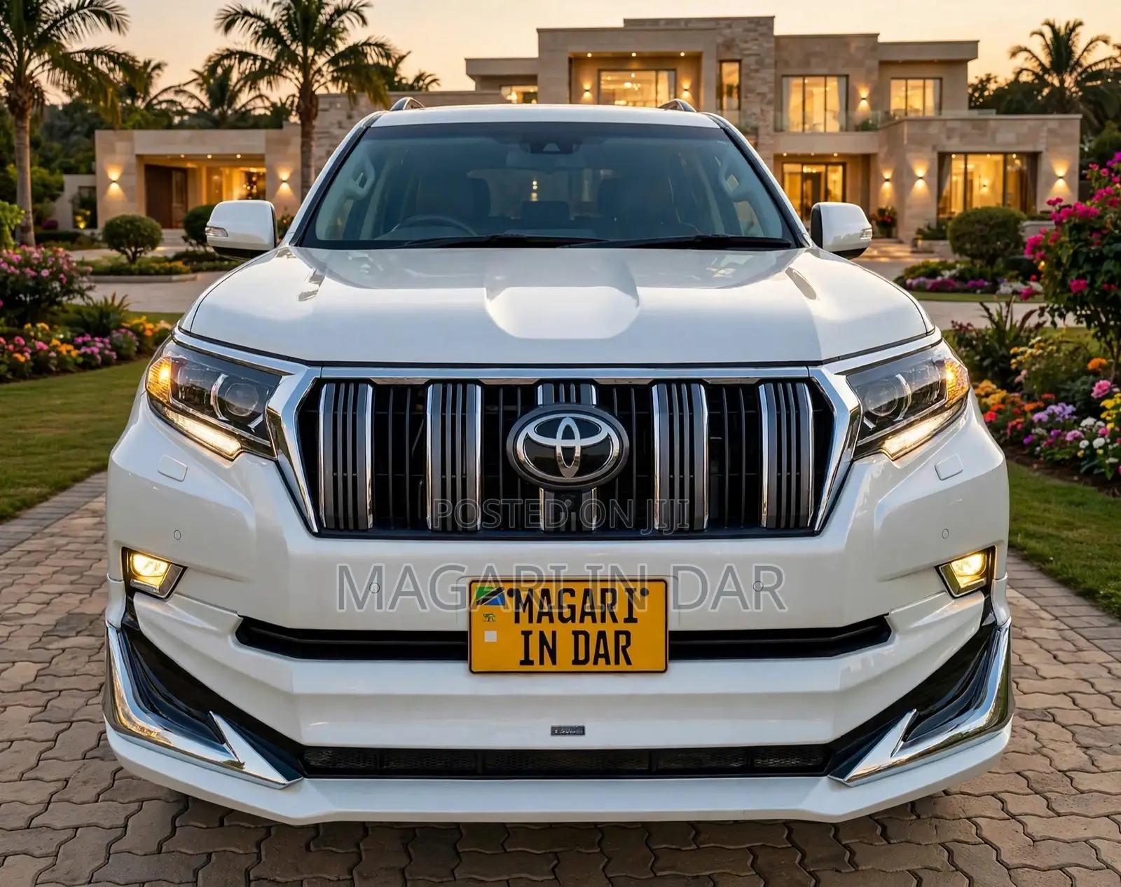 Toyota Land Cruiser Prado 2022 White