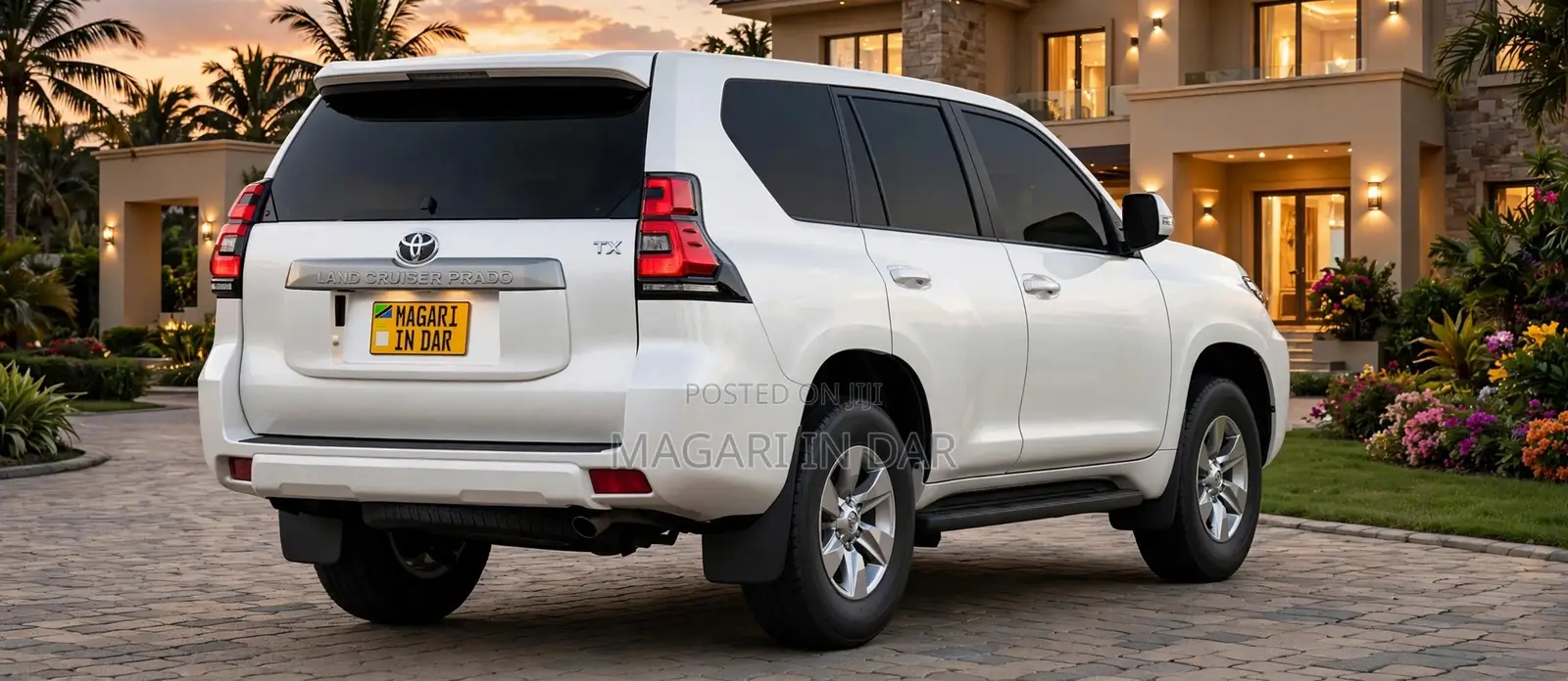 Toyota Land Cruiser Prado 2022 White