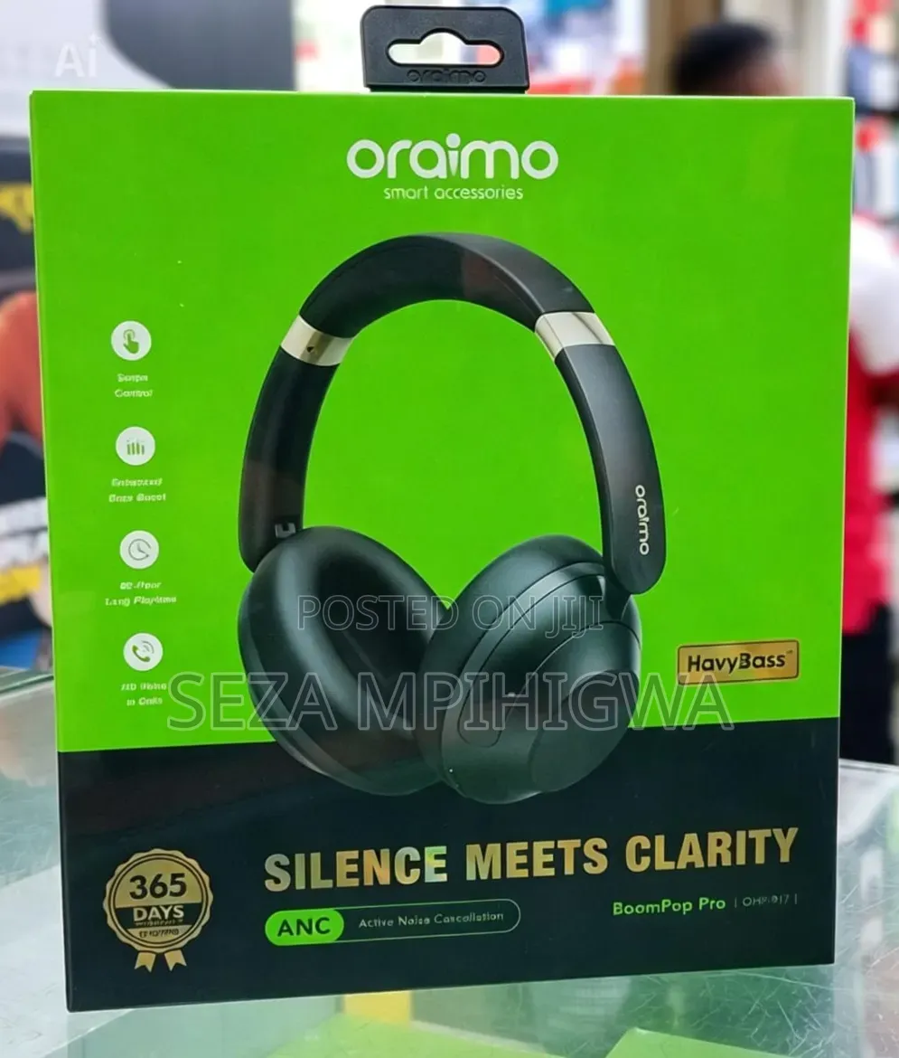 Oraimo BoomPop Pro (OHP-617) – Active Noise Cancellation Headphones