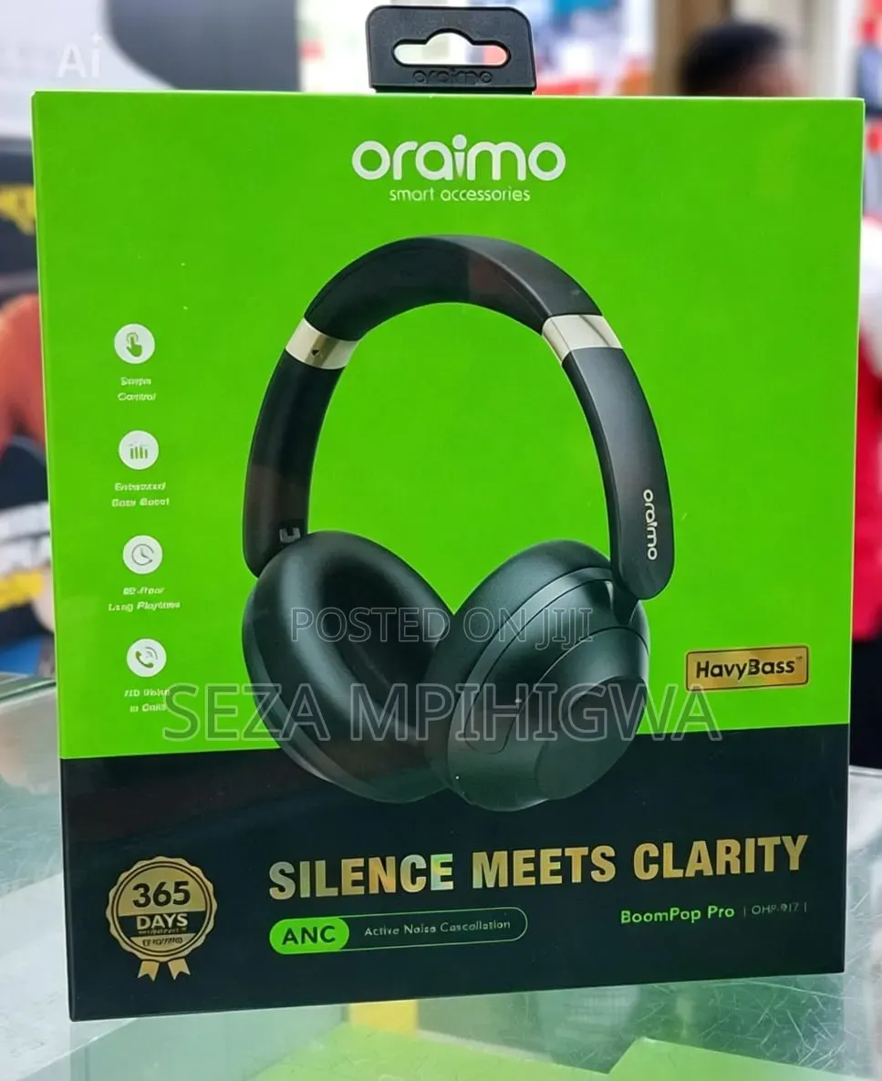 Oraimo BoomPop Pro (OHP-617) – Active Noise Cancellation Headphones