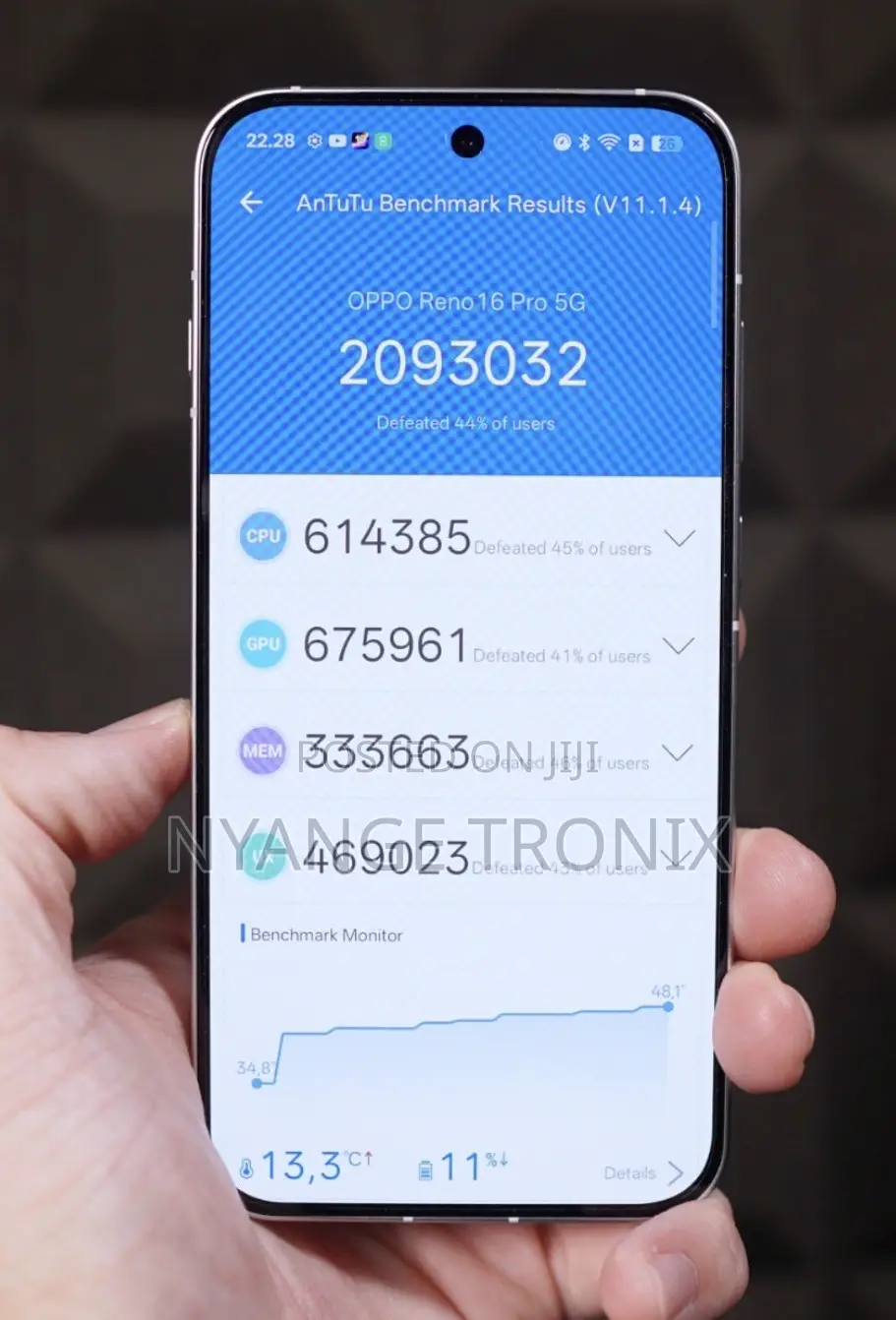New Oppo Reno16 Pro 512 GB White