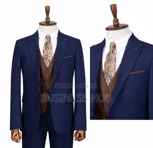 Brand Pin Stripe Fashion Suit